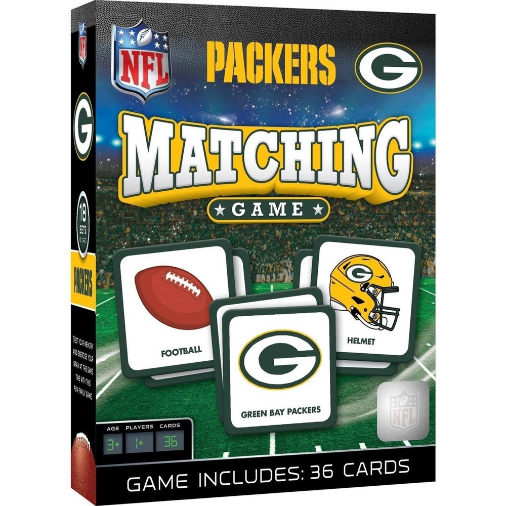 Green Bay Packers Matching Game