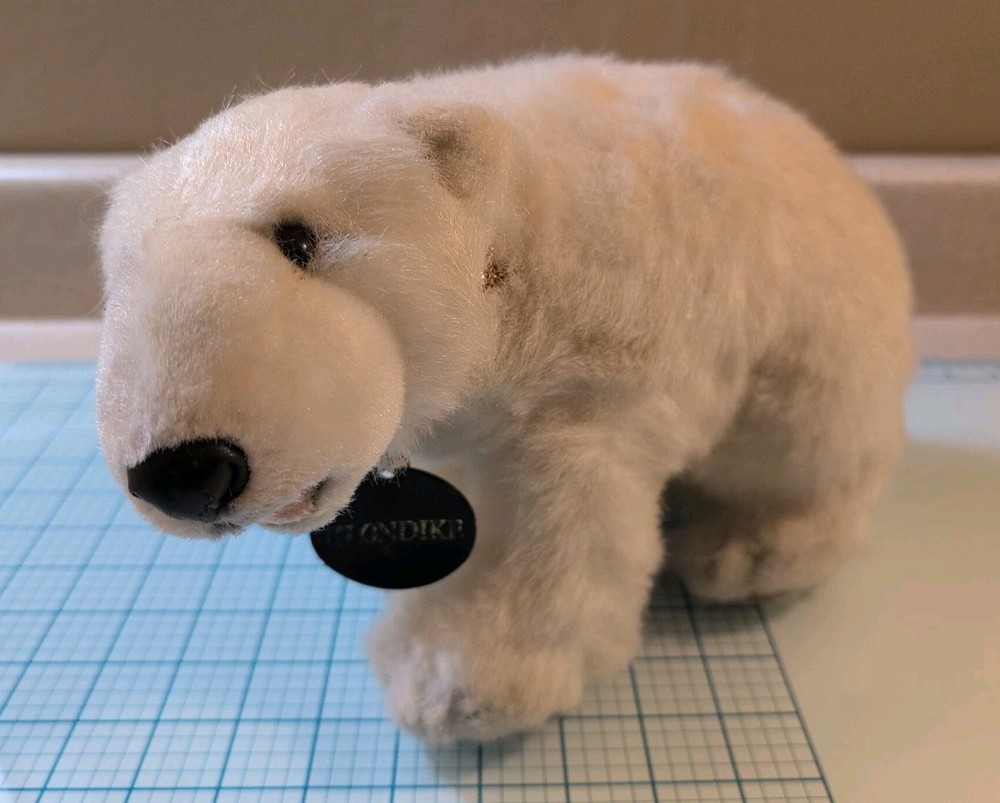 Klondike RARE Vintage Denver Zoo Polar Bear Plush Stuffed  12
