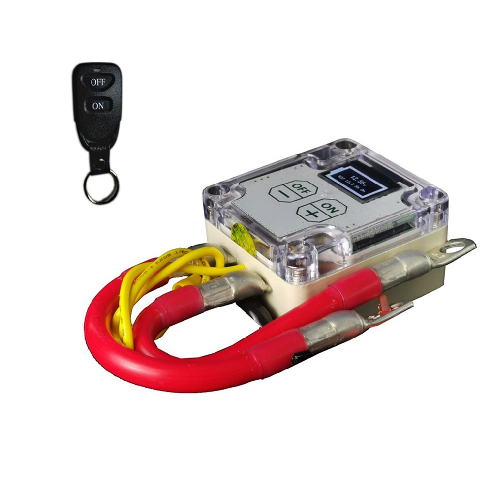 Remote Control Car Battery Disconnect Power Cut Off Master Kill Switch Isolator