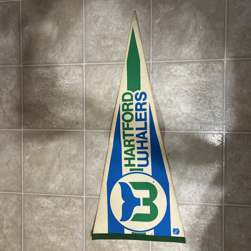 Vintage Hartford Whalers Pennant Est. 1979 Hockey Carolina Hurricanes 30