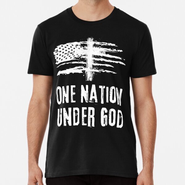 One Nation Under God Best Design Tee T-Shirt S-5XL