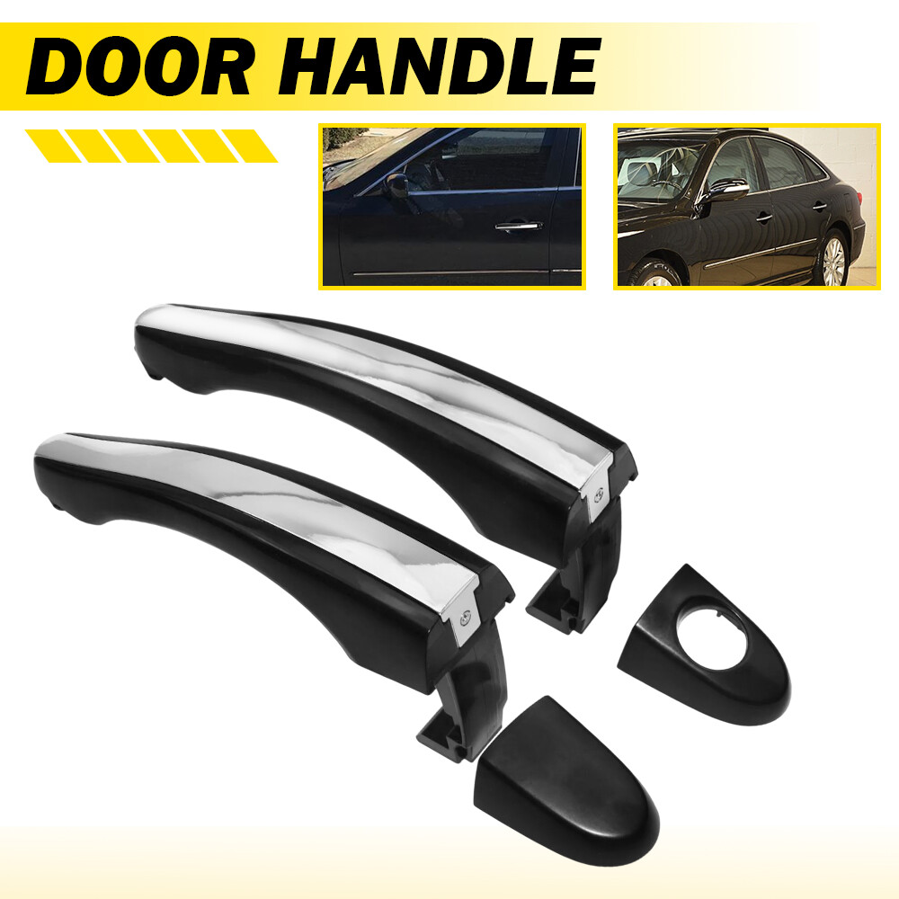 2006-2011 Hyundai Azera Front & Rear Driver Side Exterior Door Handles Pair