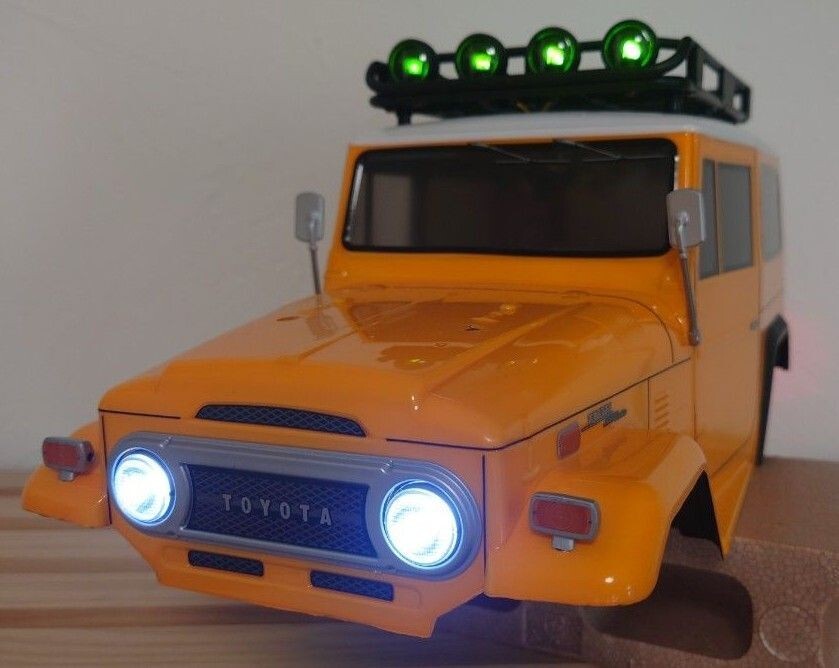 Tamiya Toyota Land Cruiser 40 LED RC Off-Road Ready Radio Controlled Body