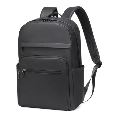 Travel Backpack Laptop Backpack, 20L Casual Daypack W/Luggage Strap, Black