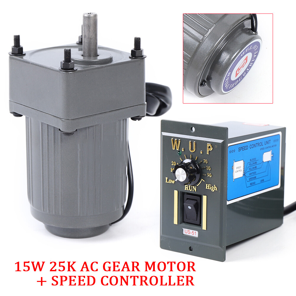 Gearmotor Gear Motor Variable Speed Controller Single Phase Gearmotor AC 110V US