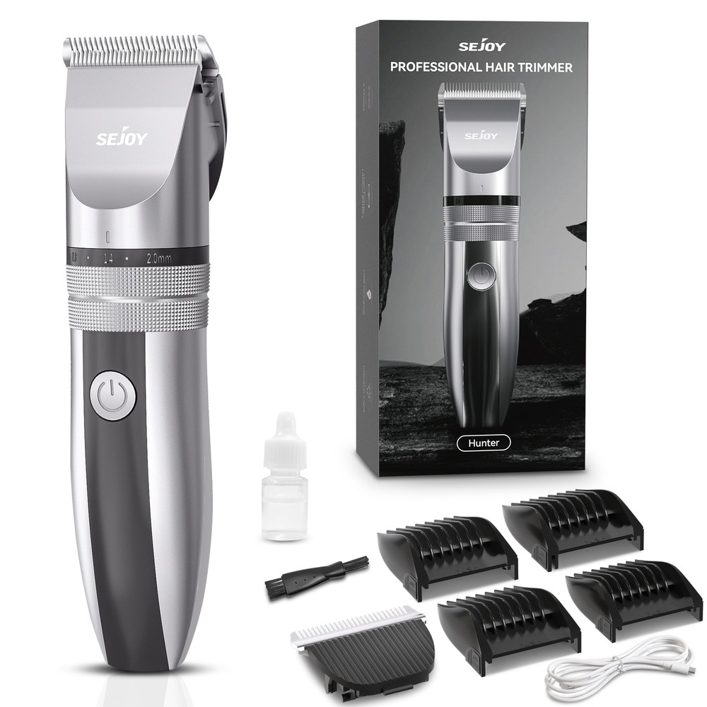 Professional Cordless Hair Clippers for Men - Barber-Grade Trimming Tools