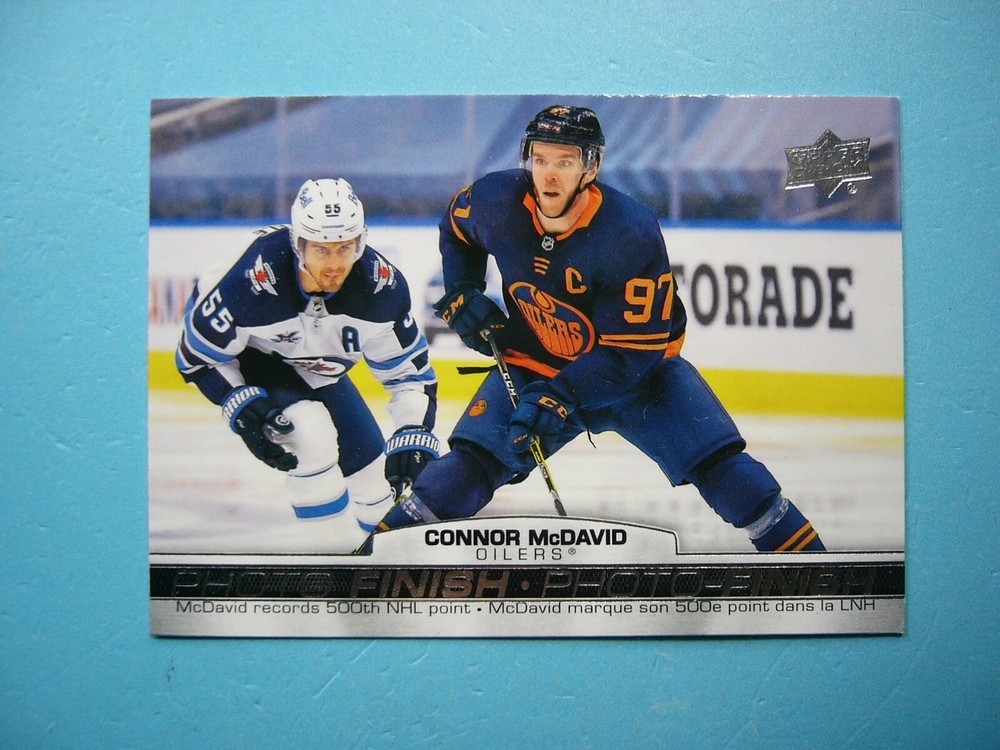 2021/22 Upper Deck Tim Hortons Connor McDavid Photo Finish Hockey Card PF-13 NM