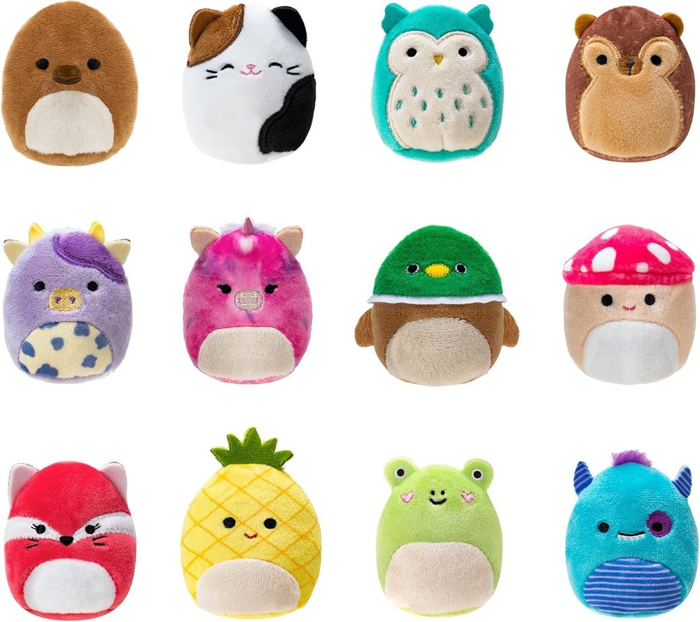 All-Star Squad Plush Set with 12 Characters Including Exclusive 2-Inch Squishmallows