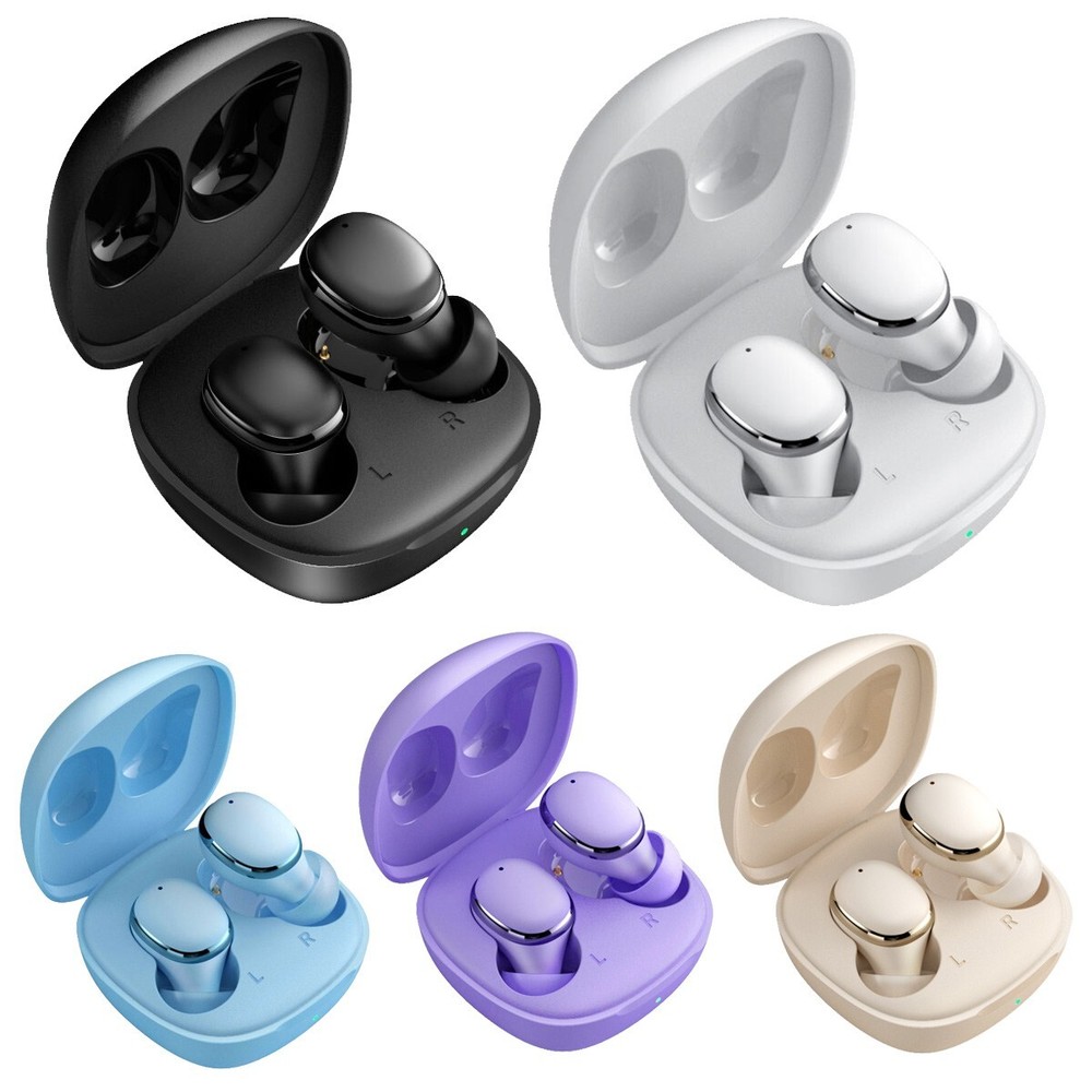 Wireless Bluetooth Headphones Earbuds In-Ear Mini Earphones With Mic For iPhone