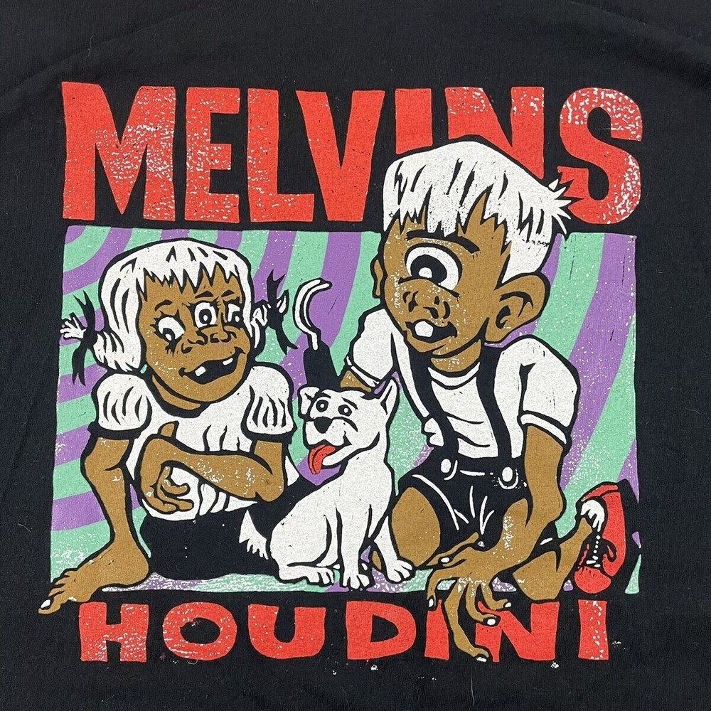 Melvins Houdini Anniversary T-shirt Cotton Unisex Tee Size S-4XL BO344