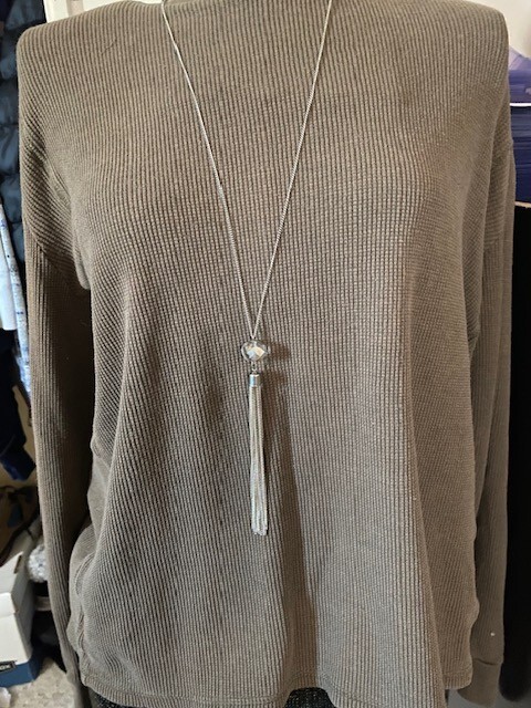 Paparazzi Socialite of the Season Silver Necklace W/Earrings