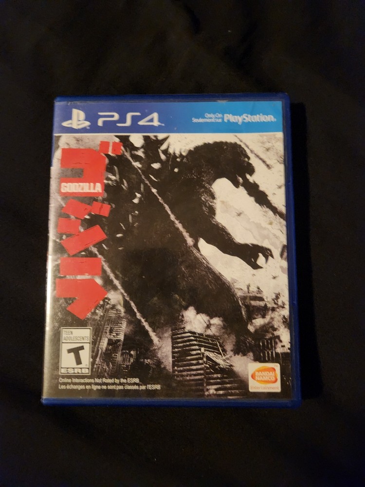 Godzilla PS4 Game Pre-Owned Like New Excellent Condition
