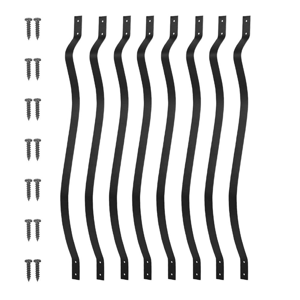 51-Pack 32.25 Inch Metal Balusters, Staircase Spindles 32.25