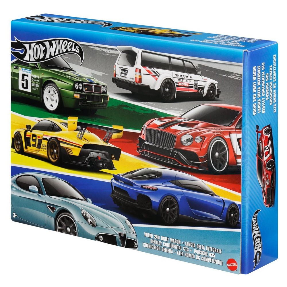 Hot Wheels European Style 6 Car Set 2024 Multipack – Limited Edition!