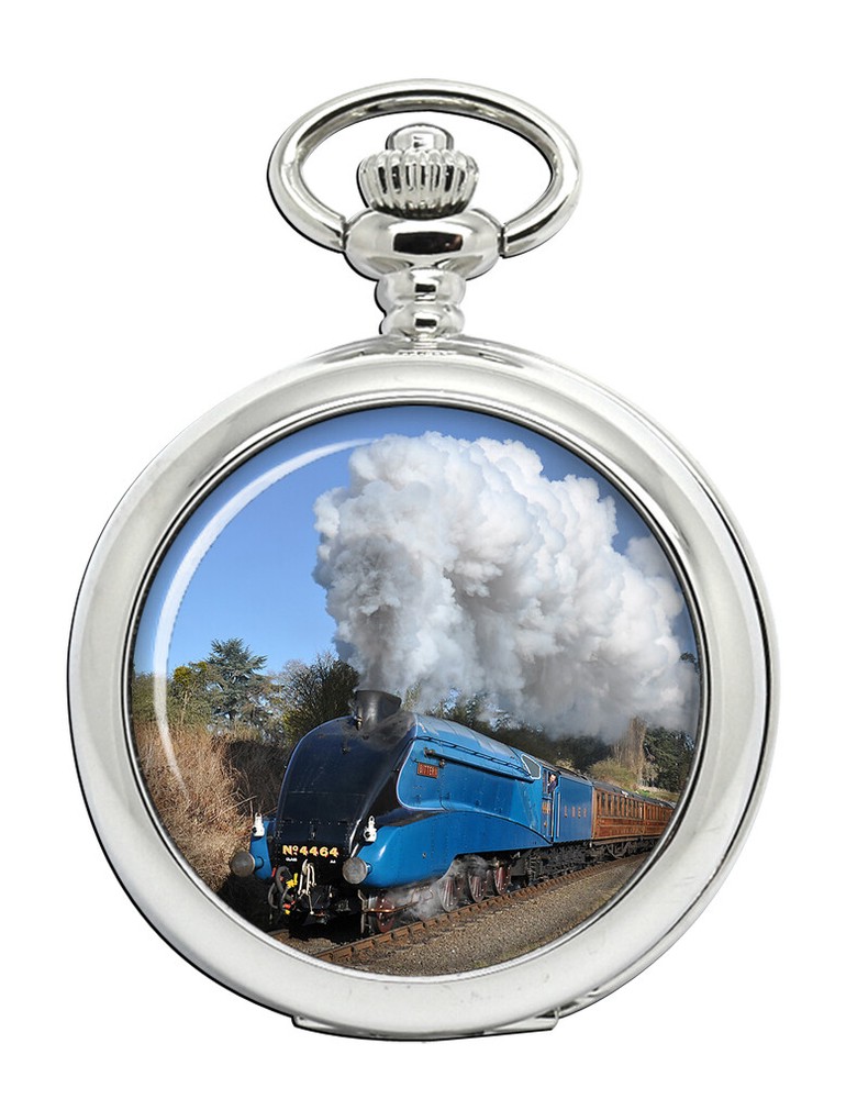 LNER Bittern Steam Train Pocket Watch