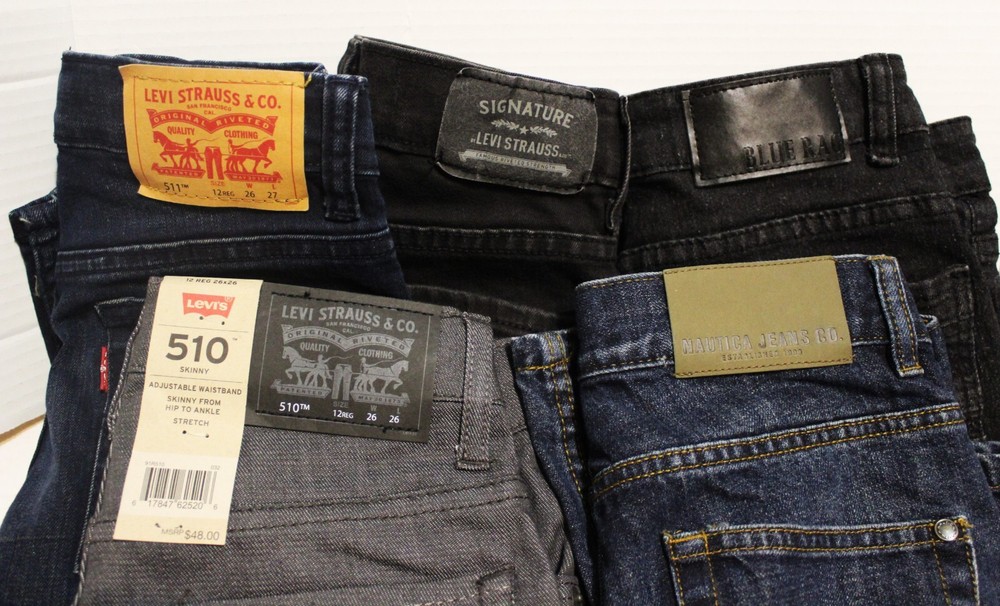 Levi's 510 & Blue Rag Skinny Regular Fit Boy's Jeans New & Pre-owned Sale Prices