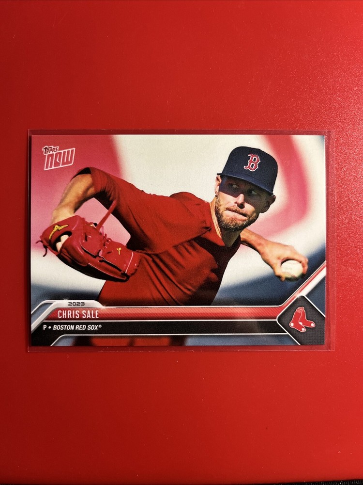 Chris Sale 2023 Topps Now Road to Opening Day SP #OD-14 Red Sox /645