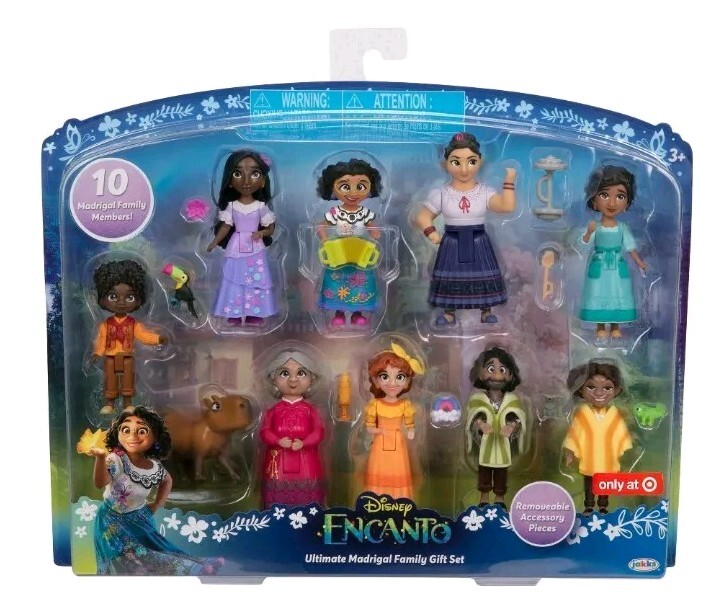 Disney Encanto Ultimate Madrigal Family Gift Set 10 Figure Set -Target Exclusive