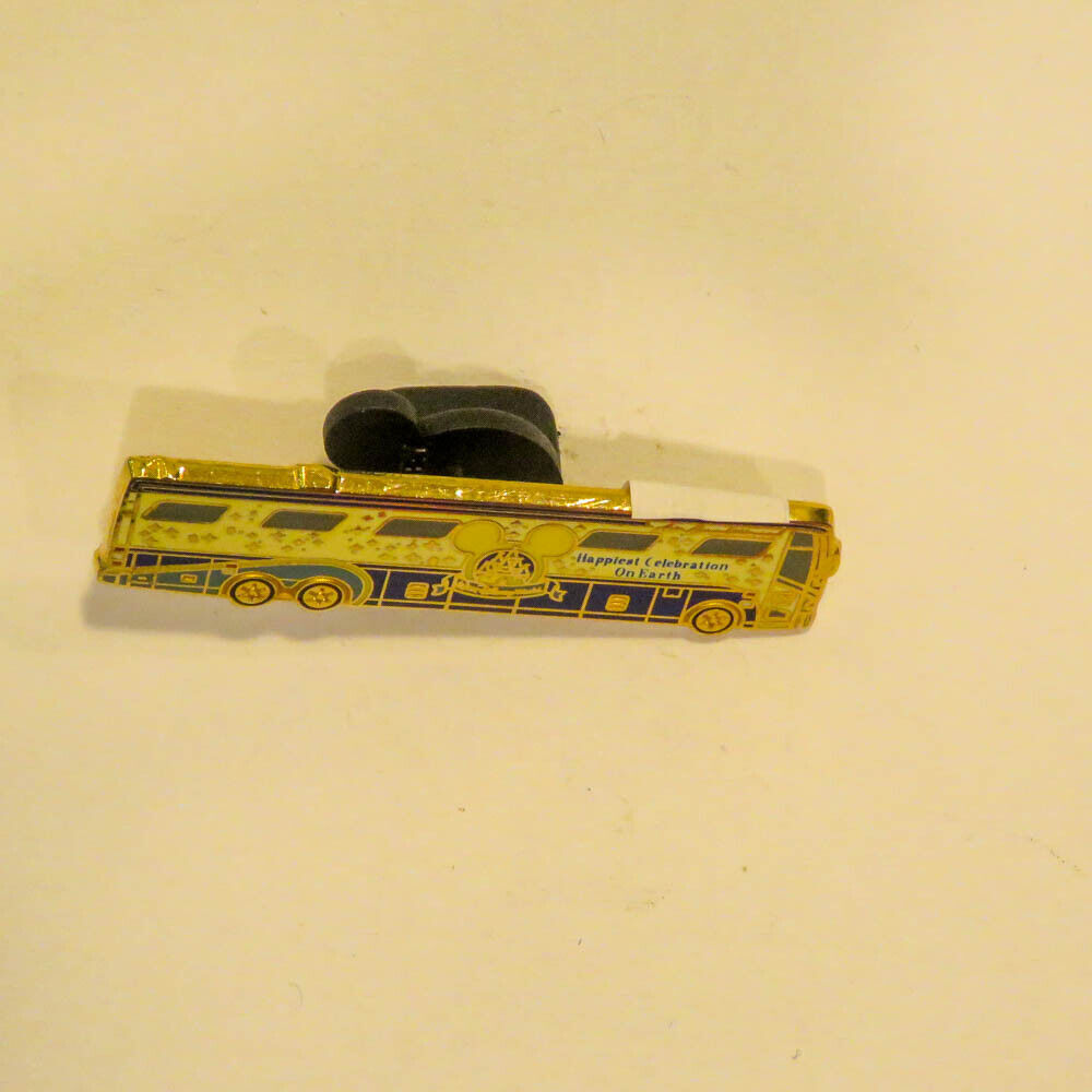 Disney Happiest Celebration on Earth Bus Pin