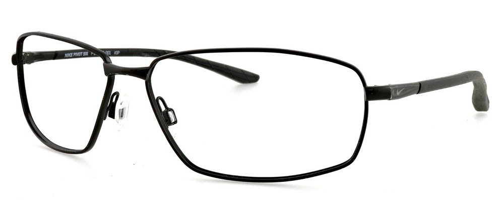 NIKE Pivot Six EV1093 001 62mm Black Wrap Eyeglasses Frames Only
