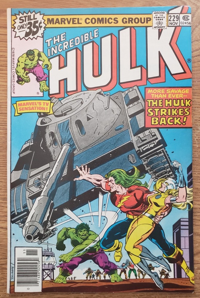 Incredible Hulk #229 VF 8.0 