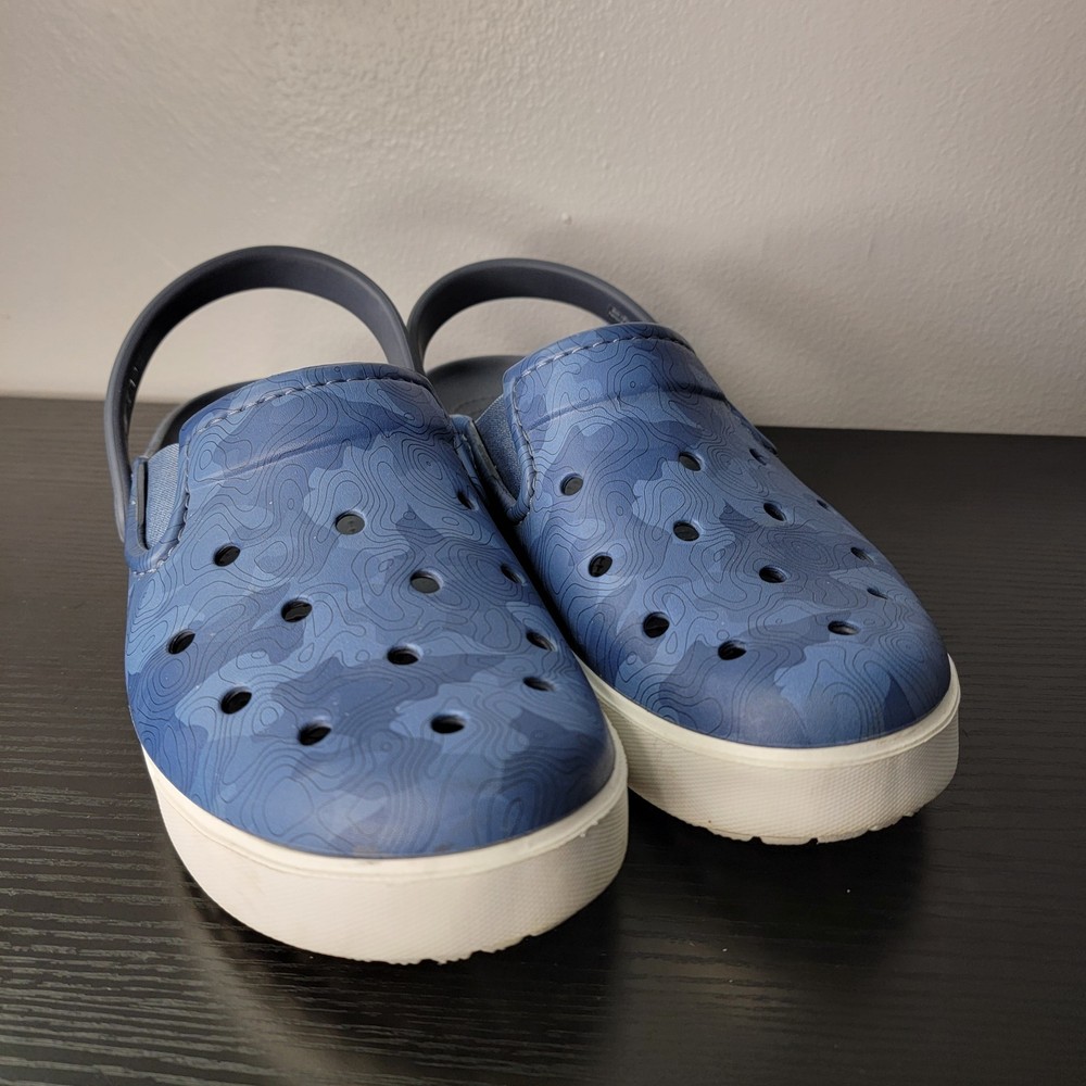Crocs Citaline Clog Woman 9 Men 7 Blue Slip On