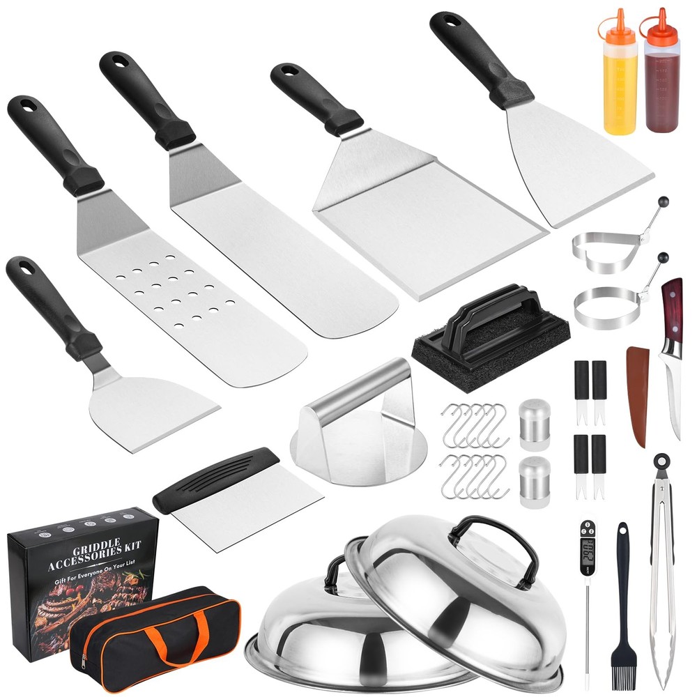 35-Piece Griddle Accessories Kit for Blackstone & Camp Chef Grills with Spatulas, Scrapers & More