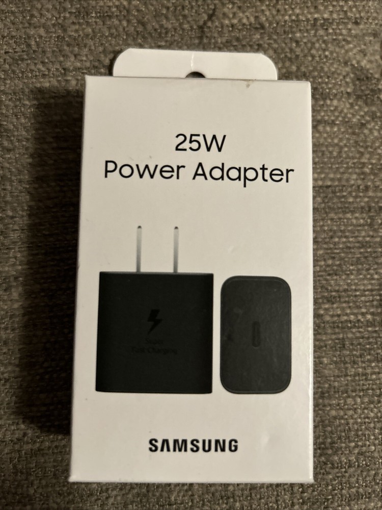 OEM Samsung 25W USB-C Wall Charger Super Fast Power Adapter For Galaxy/iPhone