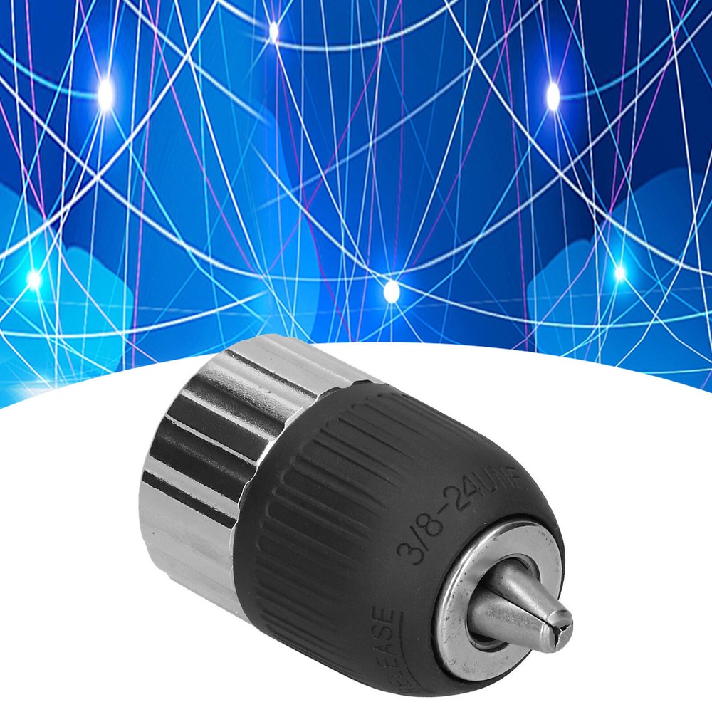 Drill Chuck Small Hole Threaded HandTight Connector SemiMetal 213mm 3/824UNF