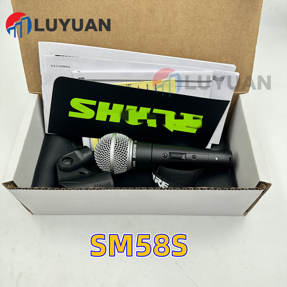 1Sets NEW Dynamic Vocal Microphone SM58S With On/Off Switch US SHIPPING