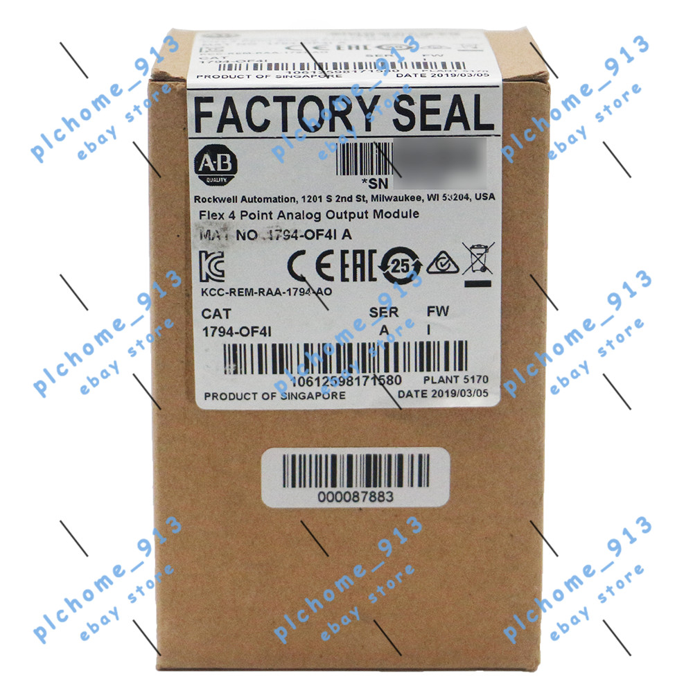 Brand New Sealed Allen-Bradley 1794-OF4I Flex 4 Point Analog Output Module