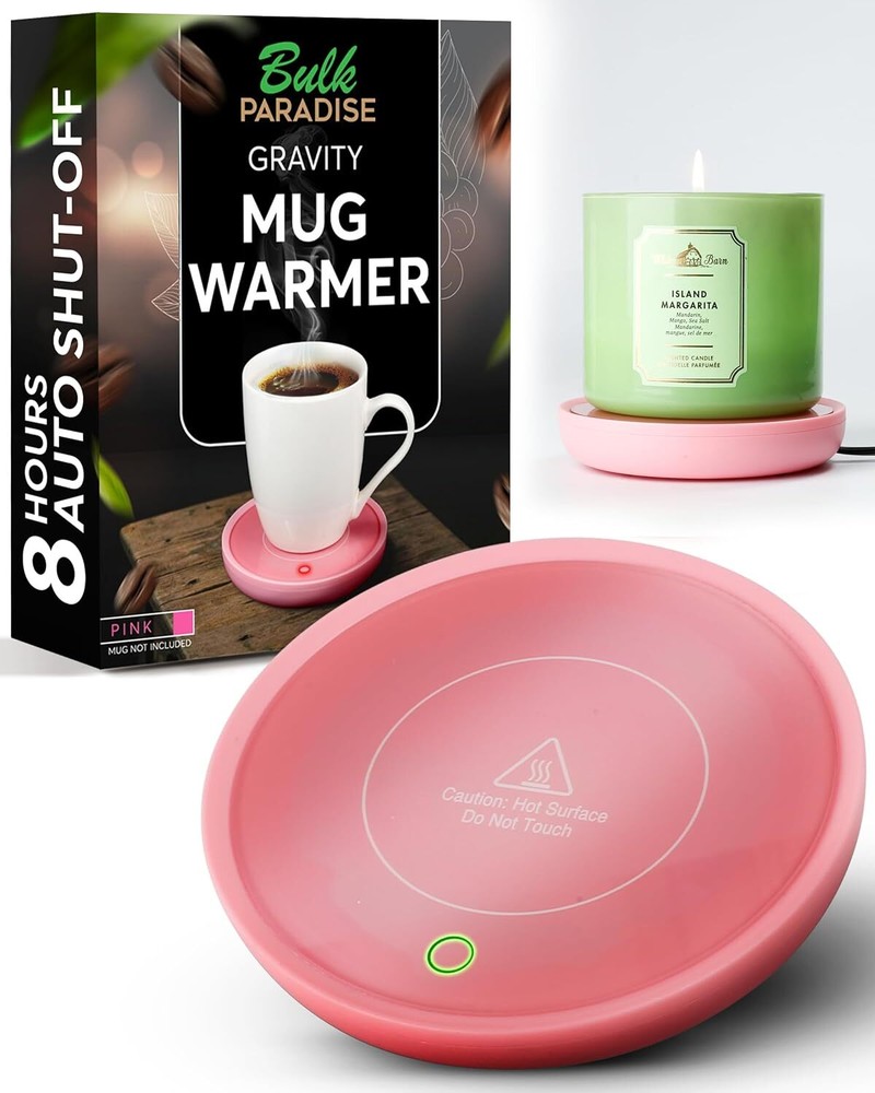 Coffee Mug Warmer - Compact Coffee Cup Warmer for Desk with Auto On/Off - Multip