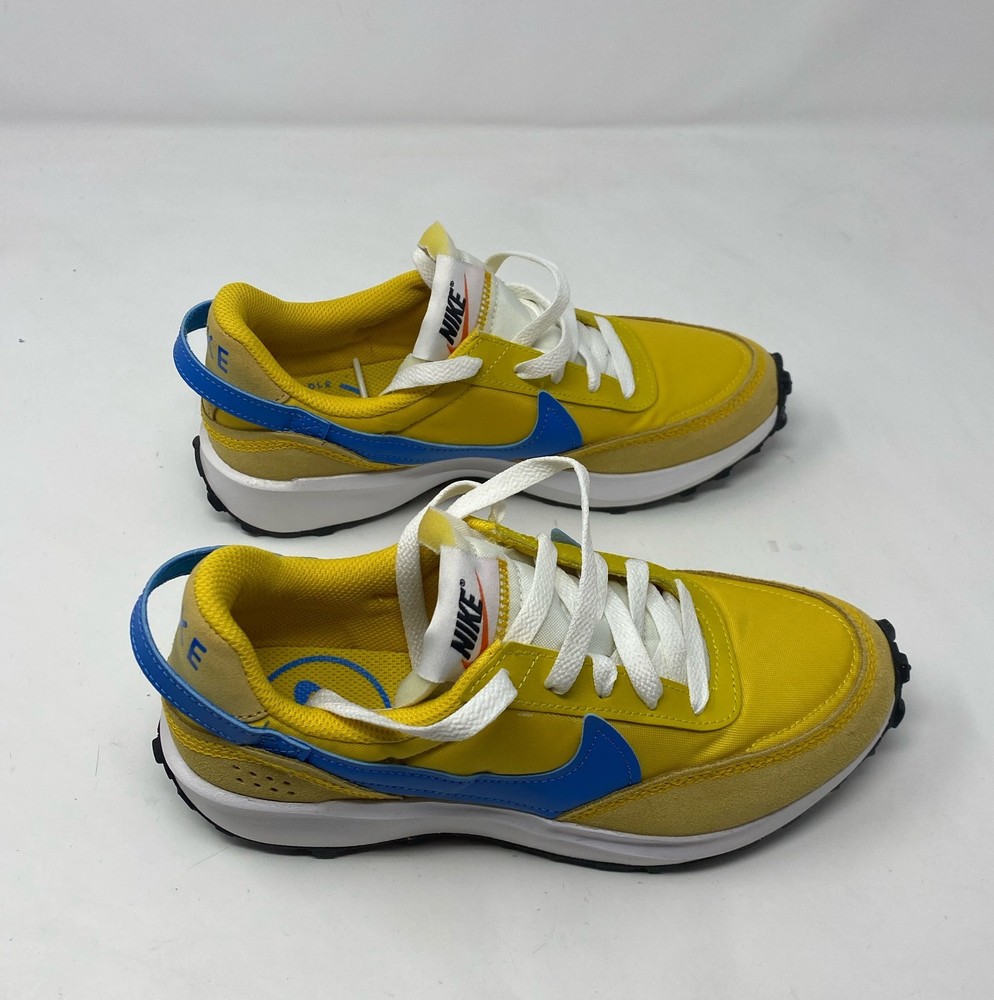 Nike Waffle Debut Women’s Sneakers Vivid Sulfur/Light Photo Blue (DH9523-700)