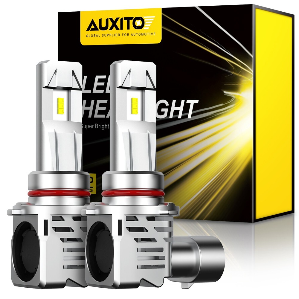 AUXITO 2/4x 9005 LED Headlights Kit Bulbs 6500K High Low Beam Super White Bright