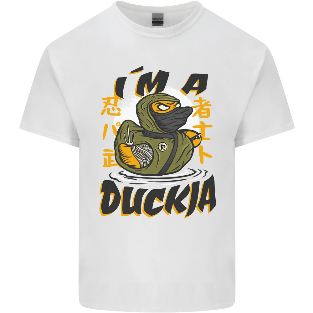 Im a Duckja Funny Duck Ninja Mens Cotton T-Shirt Tee Top