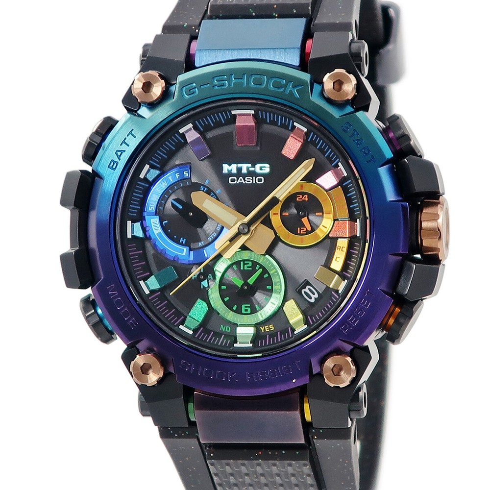 Casio G SHOCK MT G Aurora Oval MTG B3000DN 1AJR Tough Solar Radio Controlle