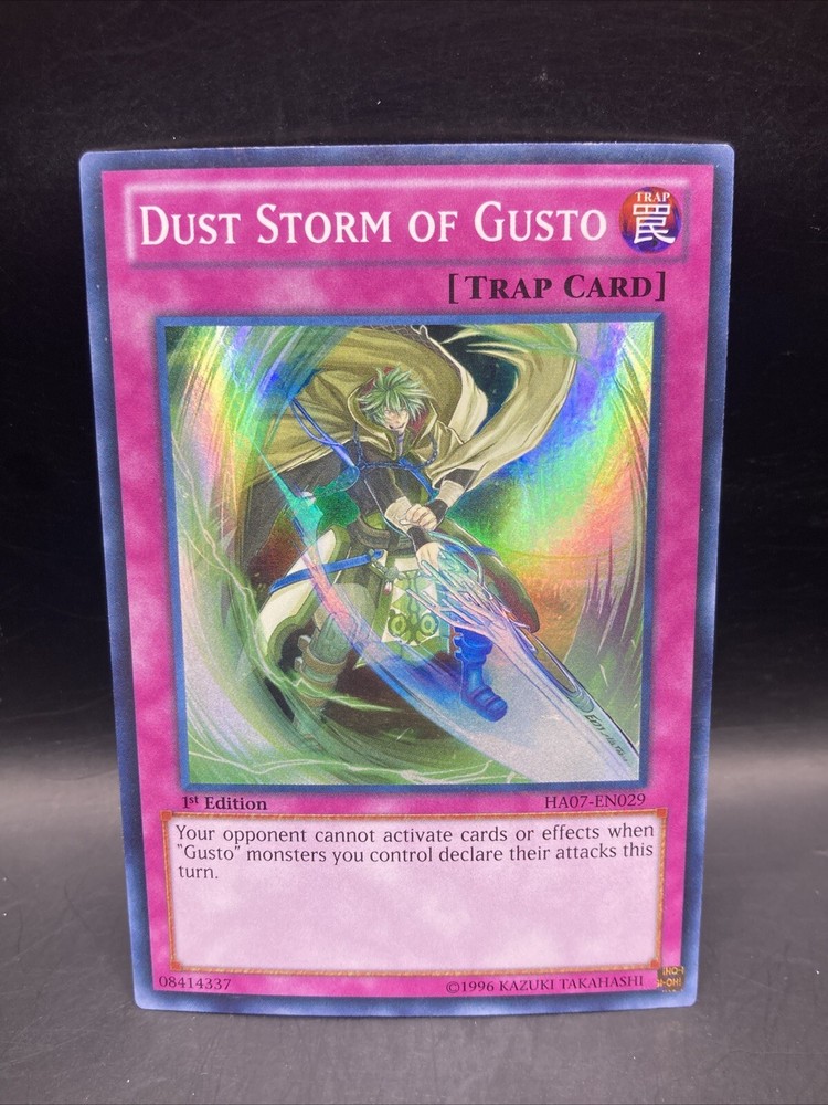 Dust Storm of Gusto HA07-EN029 1st Ed Hidden Arsenal 7 Knight of Stars