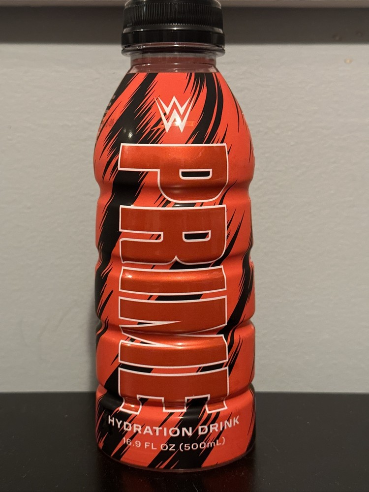 WWE Prime Hydration Drink LIMITED EDITION ships From U.S Next Day-image