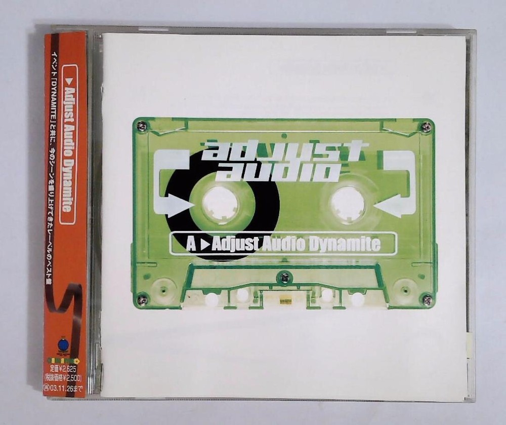 Various – Adjust Audio Dynamite HDCA-10124 JAPAN CD, Compilation, Stereo OBI
