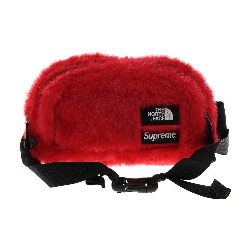 Supreme x The North Face | Faux Fur Waist Belt Bag Fanny Pack | FW20