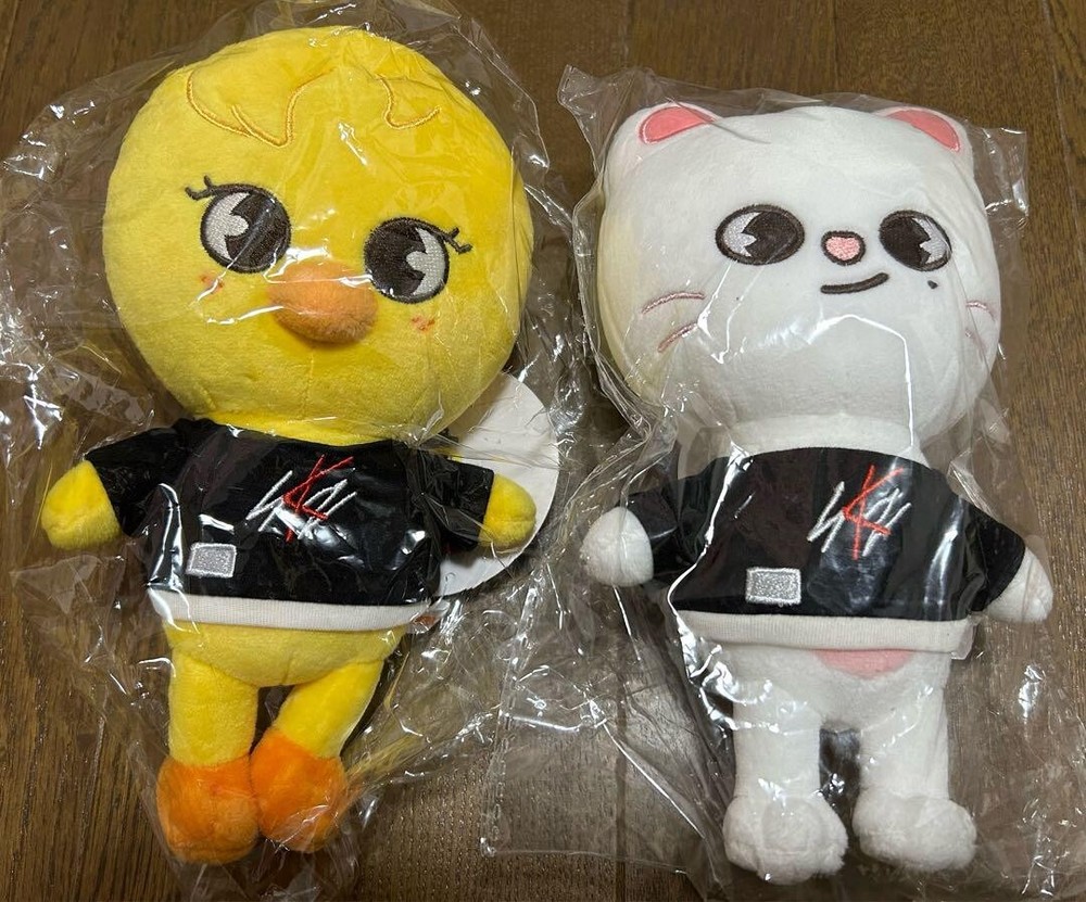 Stray Kids Hyunjin Felix Skzoo Original Size Official Stuffed Plush set of 2