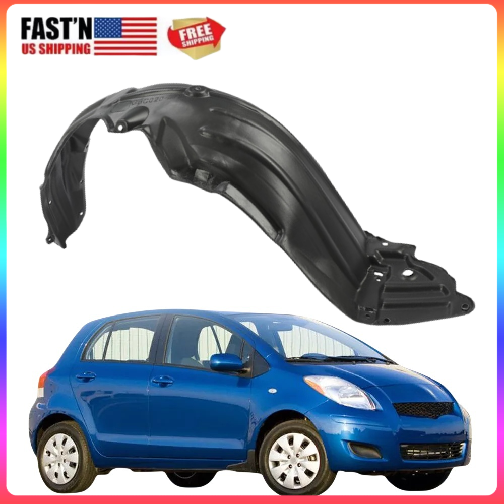 2007-2012 Toyota Yaris Left Front Driver Side Fender Liner Inner Panel