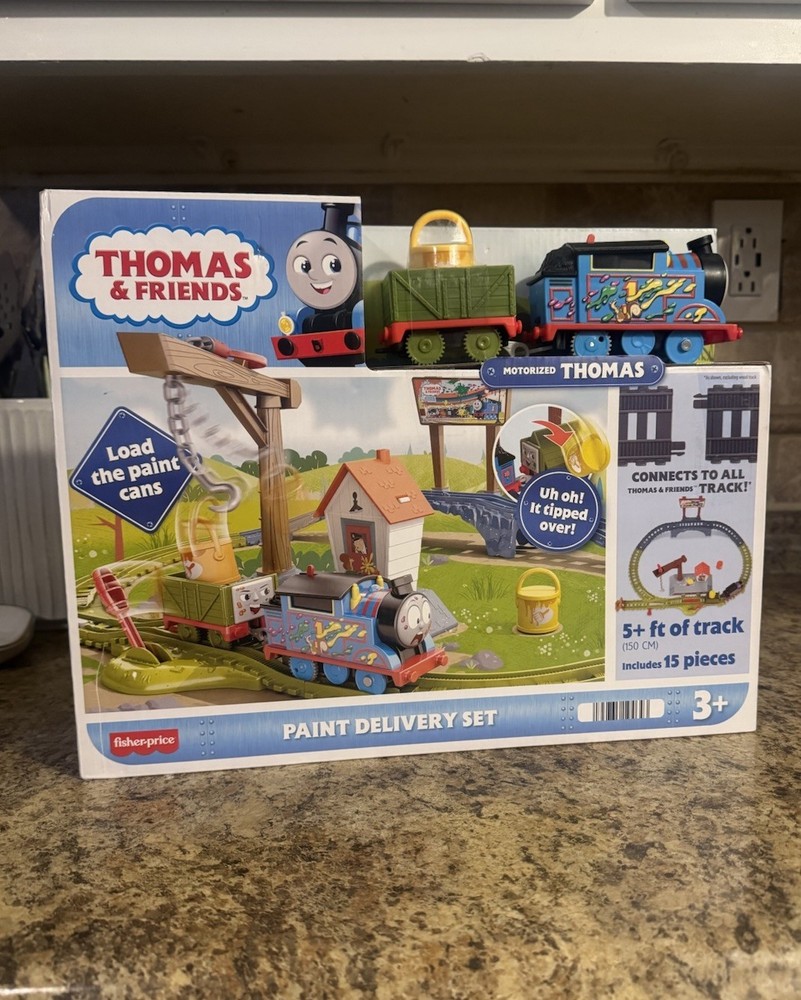 Fisher-Price Thomas & Friends Paint Delivery Set UNOPENED