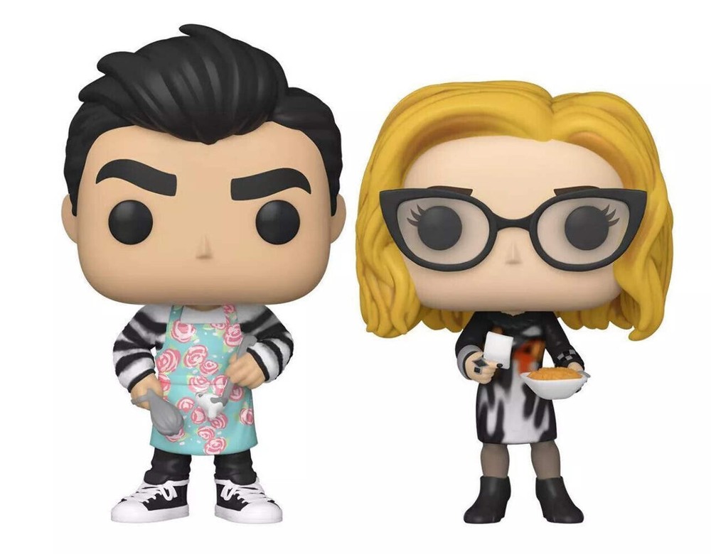Funko POP! Television: Schitt$ Creek - David Rose & Moira Rose (2021 Target Con)