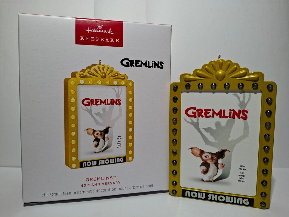 Hallmark 2024 Gremlins 40th Anniversary Christmas Ornament NIB Free US Shipping