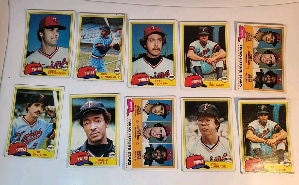 baseball card lot vintage Lot #3