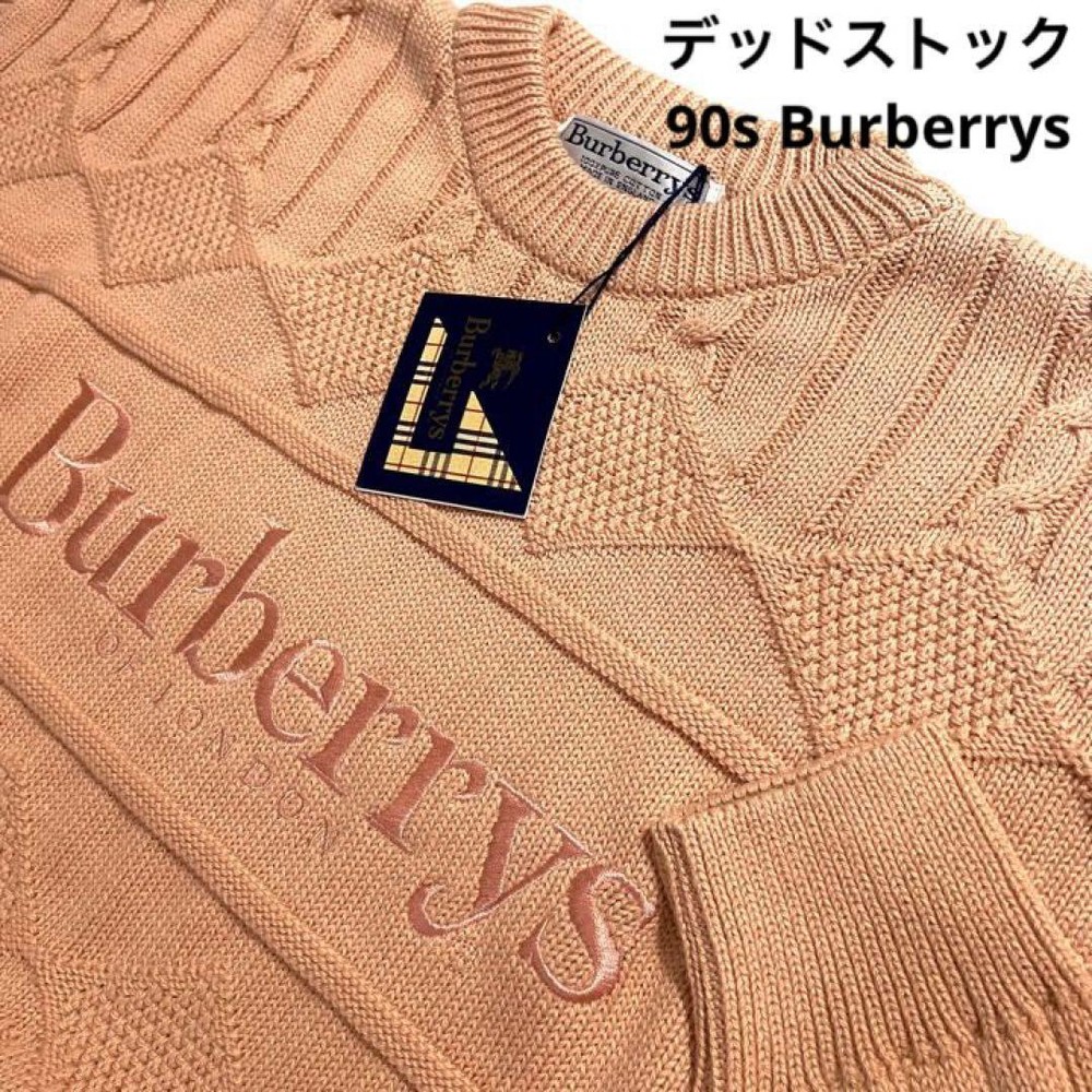 Burberry knit sweater Men's Fashion from Japan