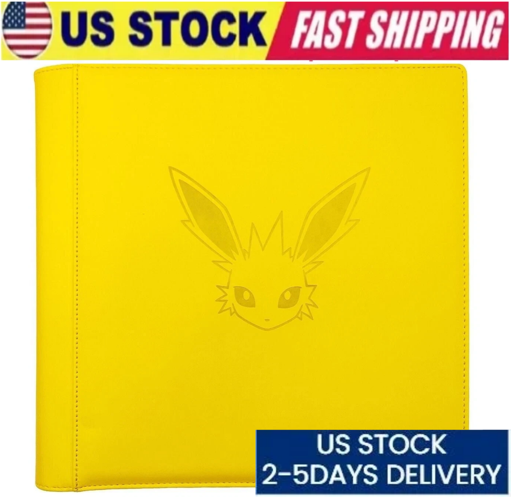 Pokemon S-Chinese Sealed Gift Box Jolteon Eevee GX theme 480 slots Card Binder