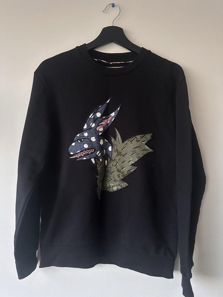 Men's Burberry Sweatshirt - Size Small from The Burberry Beast Collection.