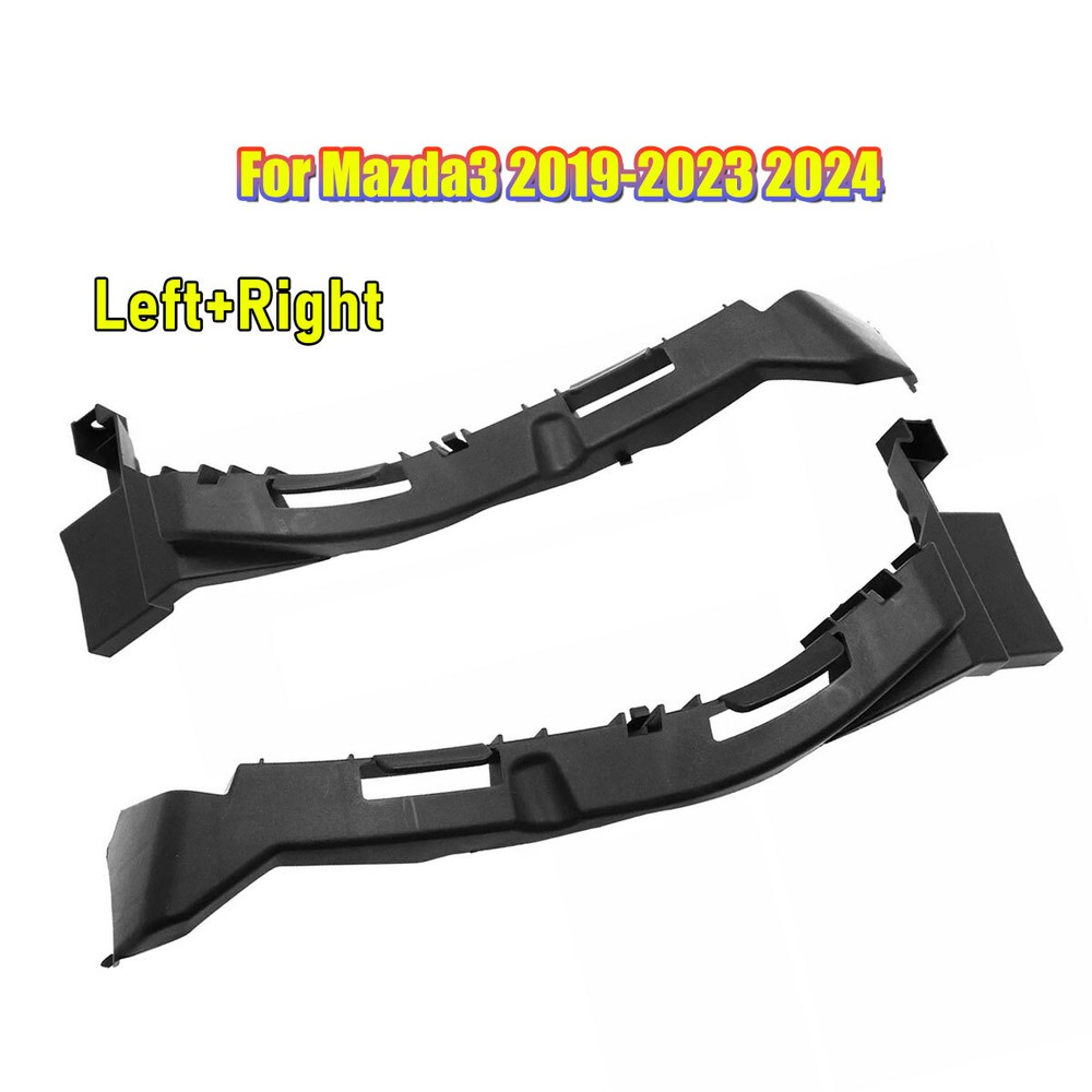 2X For Mazda3 2019-2024 Front LH&RH Bumper Mount Bracket BDTS50160A /BCKA50150A